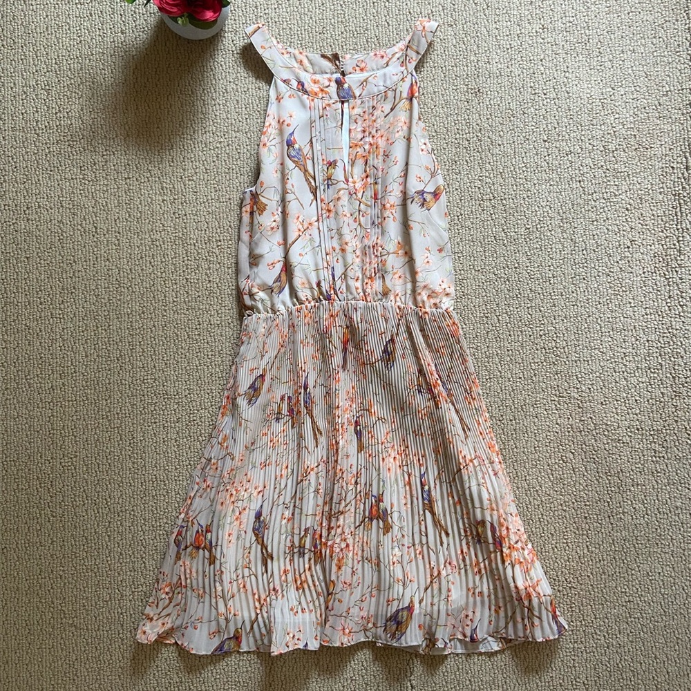 Pink Martini Bird Halter Dress
